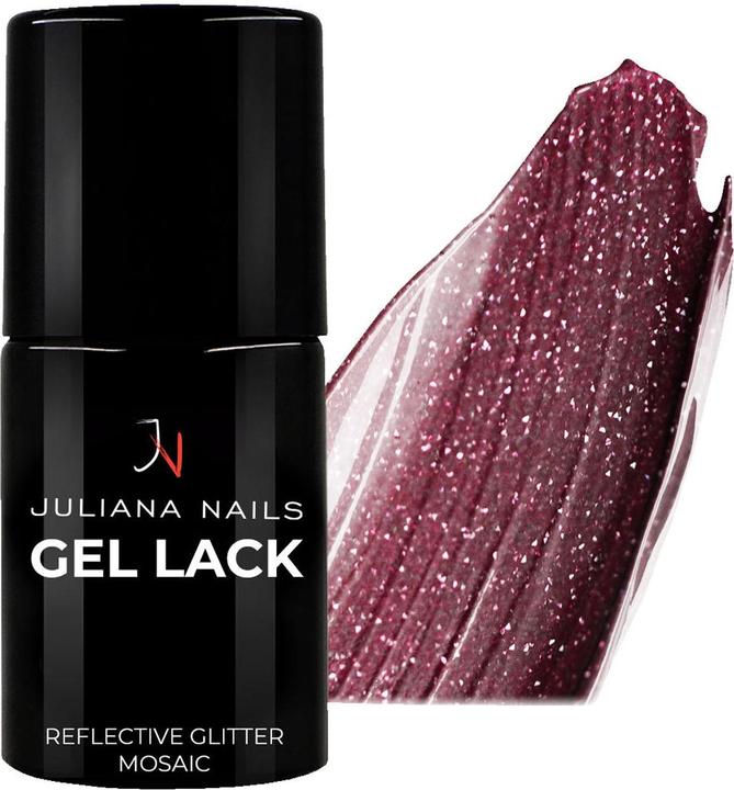 Reflective Glitter Mosaic