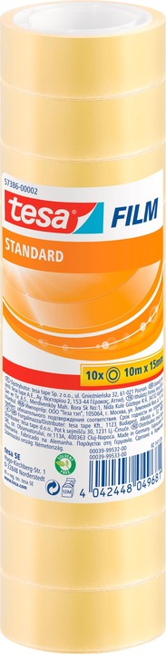 Actual product image tesa 10x tesafilm STANDARD (15 mm)