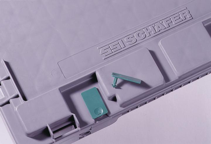 Actual product image HellermannTyton CC Box 3 plug cap for KMB DH container