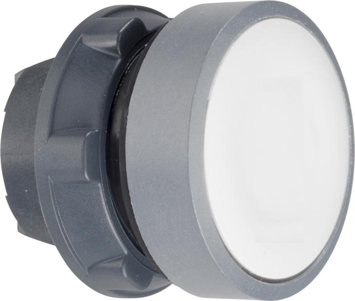 Actual product image Schneider Electric Pushbutton, front, plastic, momentary, ZB5AA1C0