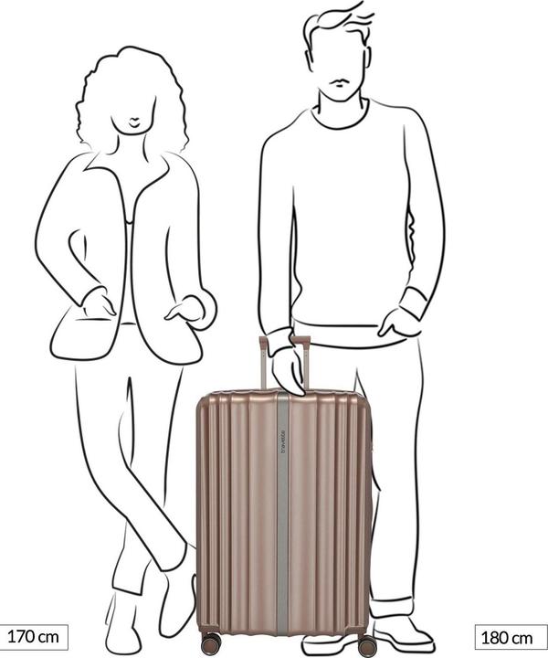 Produktbild Travelite Paros Trolley L 101 l, Braun (101 l)