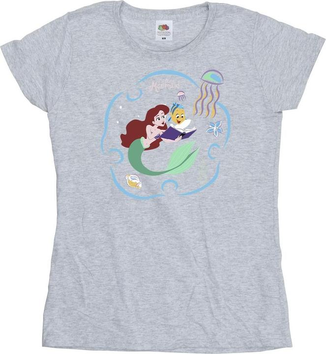 Image du produit Disney - T-shirt THE LITTLE MERMAID READING A BOOK - Femme (XL)