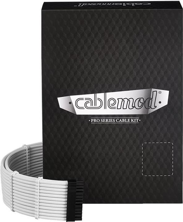Produktbild CableMod C-Series Pro ModMesh 12VHPWR Cable Kit für Corsair RM, RMi, RMx (Black Label) - weiss
