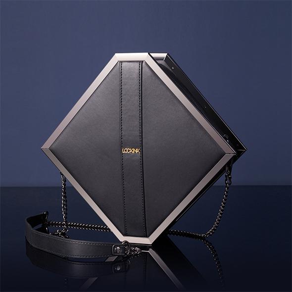 Produktbild Lockink Mysterious Square Kink Bag  schwarz