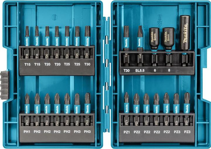 Productafbeelding Makita E-03109-10 Display 10x Impact Black bitset 90 delen