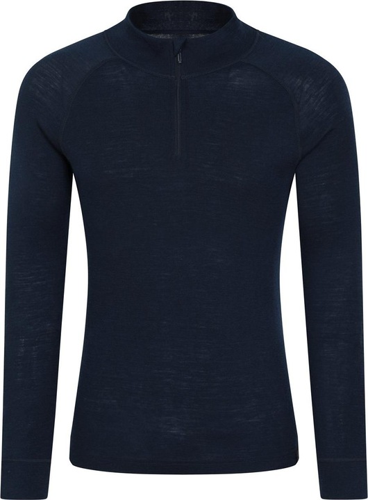 Actual product image Mountain Warehouse Mens Merino Wool Base Layer Top (Pack of 2) (M)