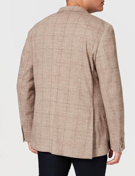 Produktbild Hackett Slim Fit Strickjacke mit Walvis-Karo-Print und Patch-Taschen (34)