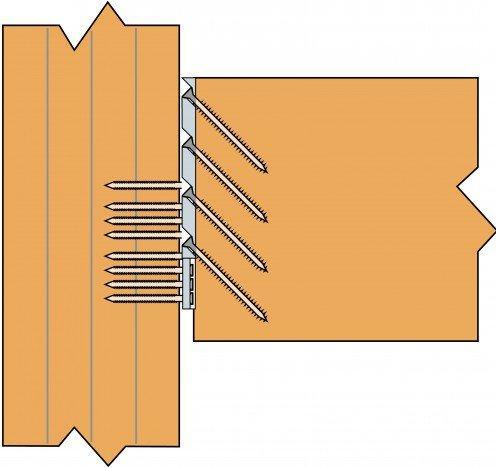 Produktbild Simpson Sst Passverbinder (Rundholzverbinder, 1 Stk.)