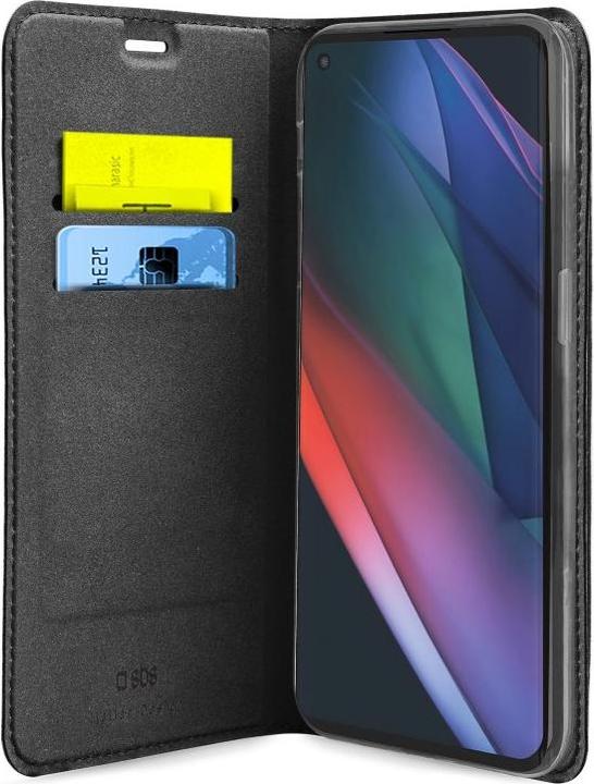Produktbild SBS Book Wallet Lite Oppo Find X3 Neo, schwarz (Oppo Find X3 Neo)
