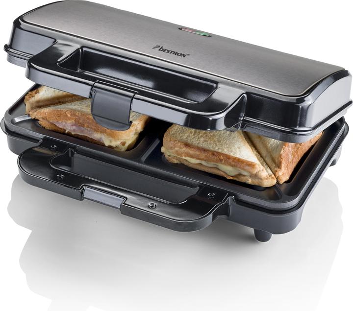 Bestron Appareil à sandwich XL
