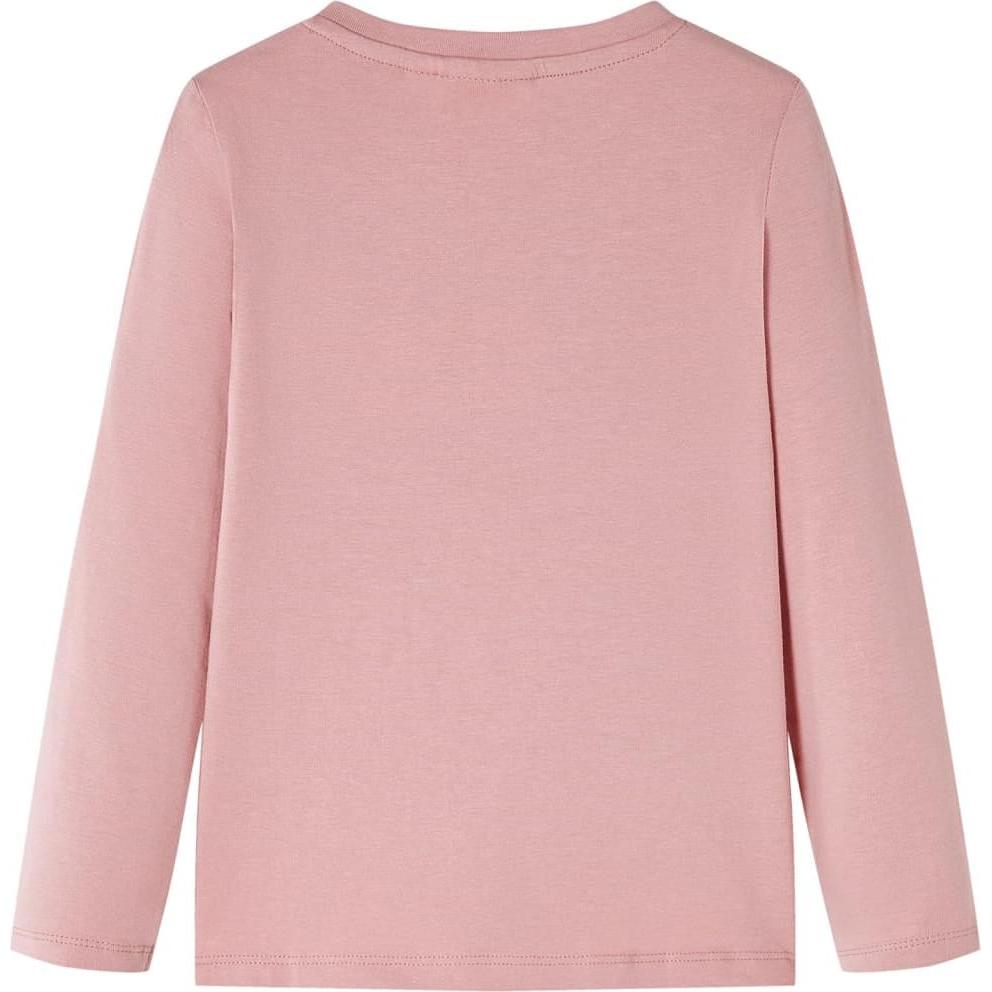 Thumbnail - VidaXL, Unisex, Shirt, Kinder-Langarmshirt Rosa 128,Material: 95 % Baumwolle. 5, Rosa, (128)