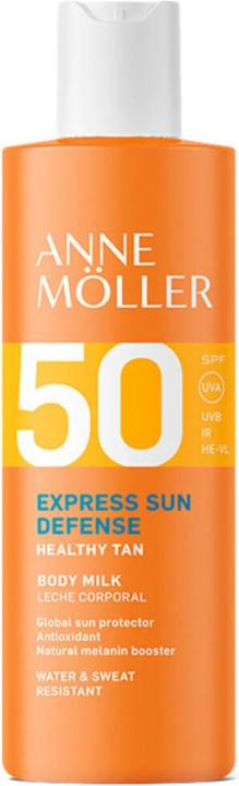 Actual product image Anne Möller EXPRESS body milk SPF50 175 ml (Sun lotion, SPF 50, 175 ml)