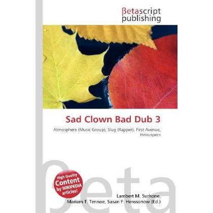 Sad Clown Bad Dub 3, Fachbücher