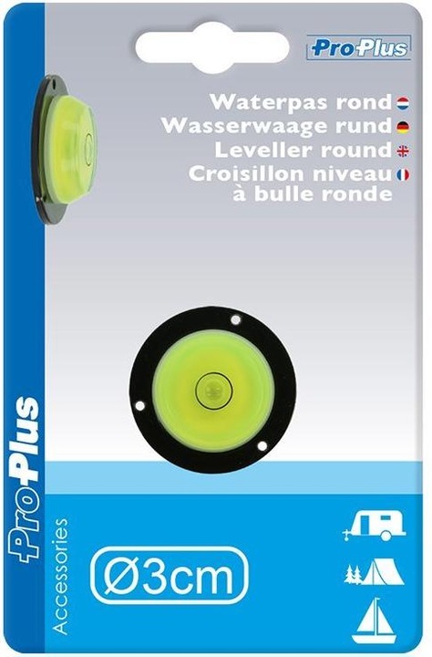 Actual product image ProPlus Spirit level round (1.50 cm)