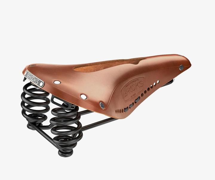 Actual product image Brooks Running BROOKS Bicycle Saddle Flyer Carved, Honey