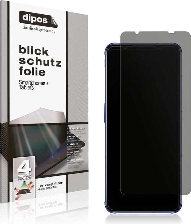 Actual product image Dipos Screen Protector 4-Way Privacy (1 Piece, Nubia Red Magic 7)
