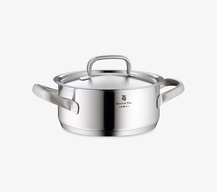 Actual product image WMF Gourmet Plus (20 cm, Casserole + Stewpot, Stainless steel)