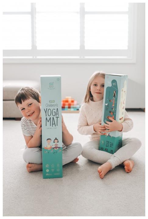 Immagine prodotto Buki tappetino yoga eco per bambini 61 x 150 cm verde