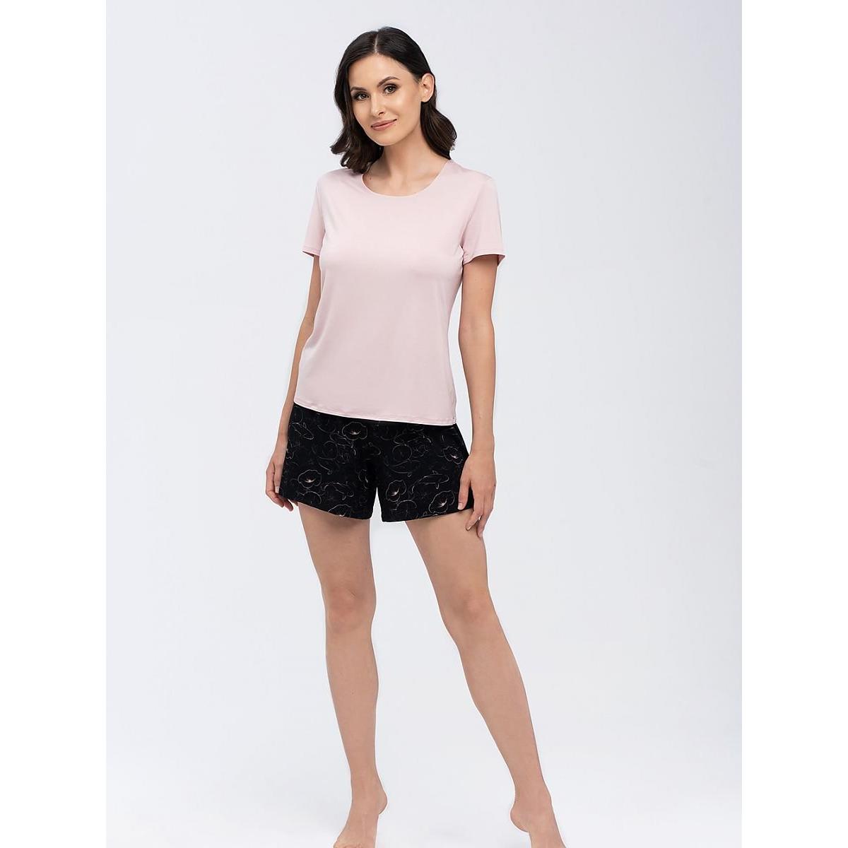 Babella, Damen, Pyjama, Set, Beige, (M)