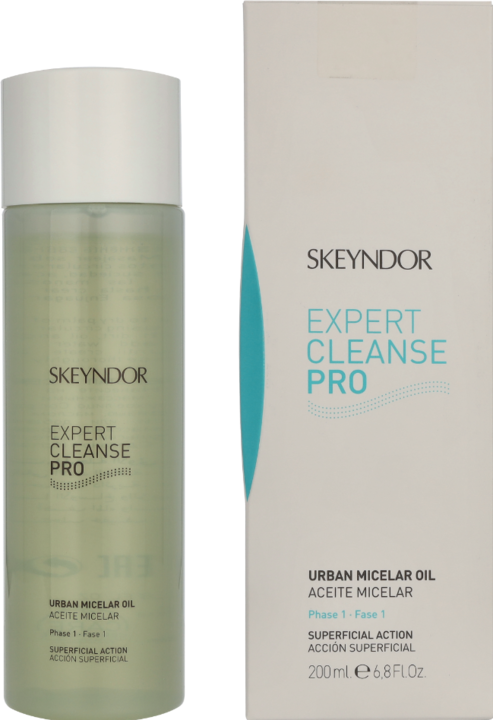Actual product image Skeyndor Expert Cleanse Pro Urban Micellar Oil 200ml (Foam, 200 ml)