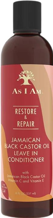 Produktbild As I Am Rizinusöl Leave In Conditioner (237 ml)