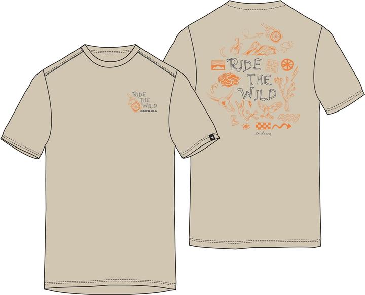 Actual product image Endura Ride The Wild Graphic T-Shirt (XXL)