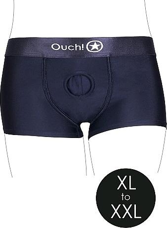 Produktbild Ouch! Vibrating Strap-on Boxer - XL/XXL
