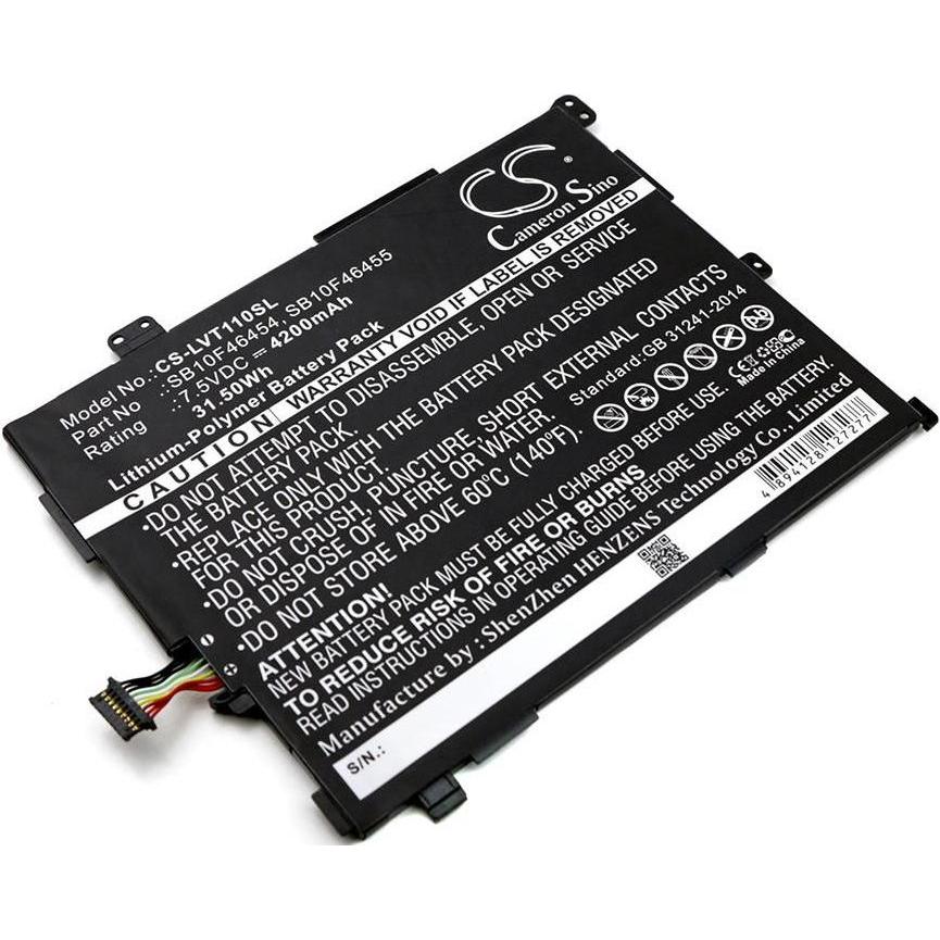 CoreParts Battery for Lenovo Mobile (4200 mAh), Notebook Akku, Schwarz