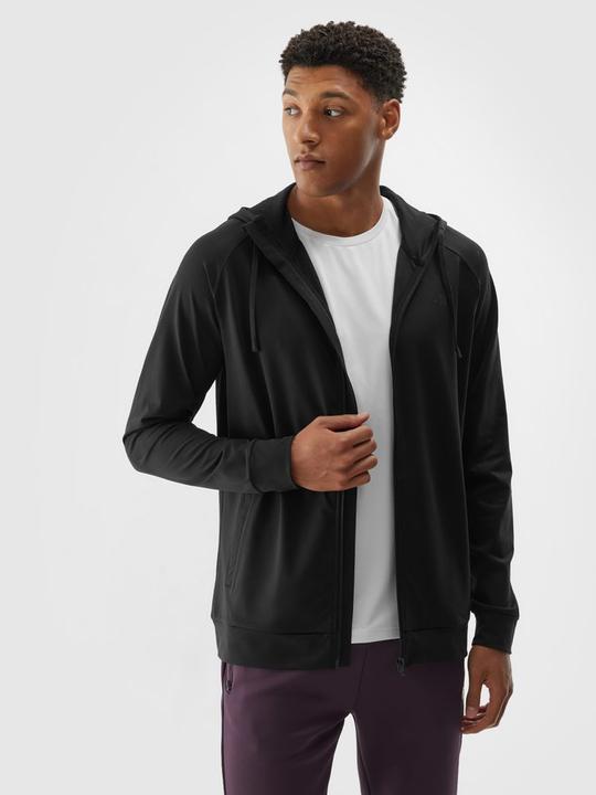 Produktbild 4F Bluza męska M403 głęboka czerń 4FWAW24TFSWM403 20S L (L)