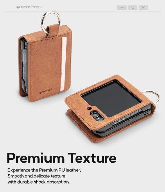 Immagine prodotto Goospery Basic Diary Case Series Hülle (Samsung Galaxy Z Flip7)