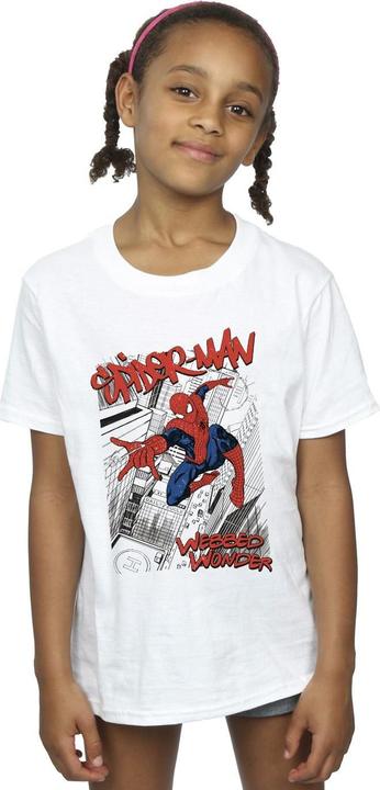 Image du produit - T-shirt SPIDER-MAN SKETCH CITY - Fille (104)