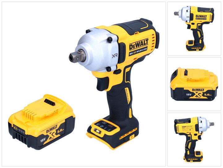 Actual product image DeWalt DCF 892 N Cordless impact wrench 18 V 812 Nm 1/2" brushless + 1x rechargeable battery 5.0 Ah - (Rechargeable battery operated)