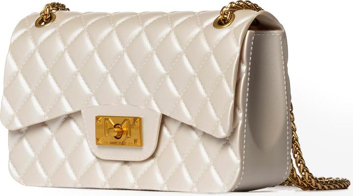Actual product image Marc Ellis Damen Schultertasche - Modell Eterea Ultra - 100% Gummi - 23.5 X 14.5 X 9.5 Cm