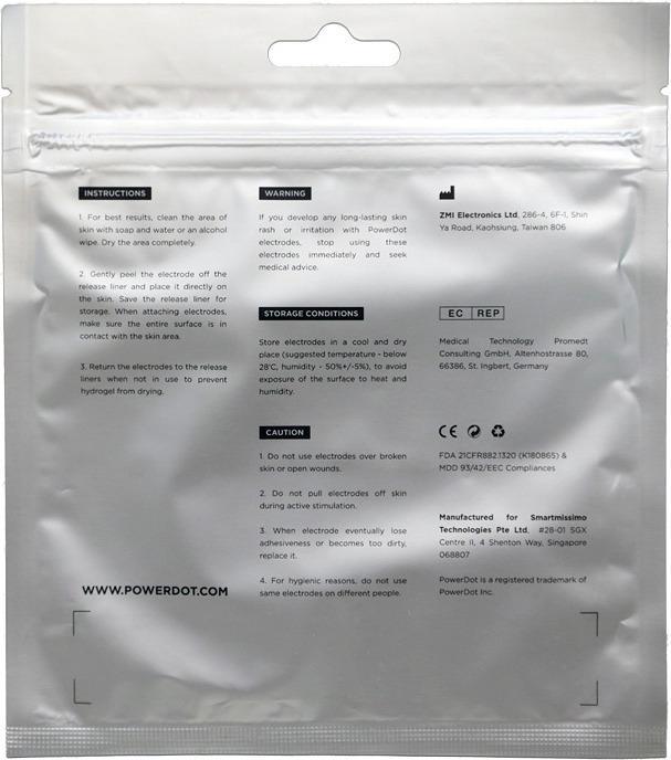 Produktbild Therabody Power Dot MAGNETIC PAD RED 2.0