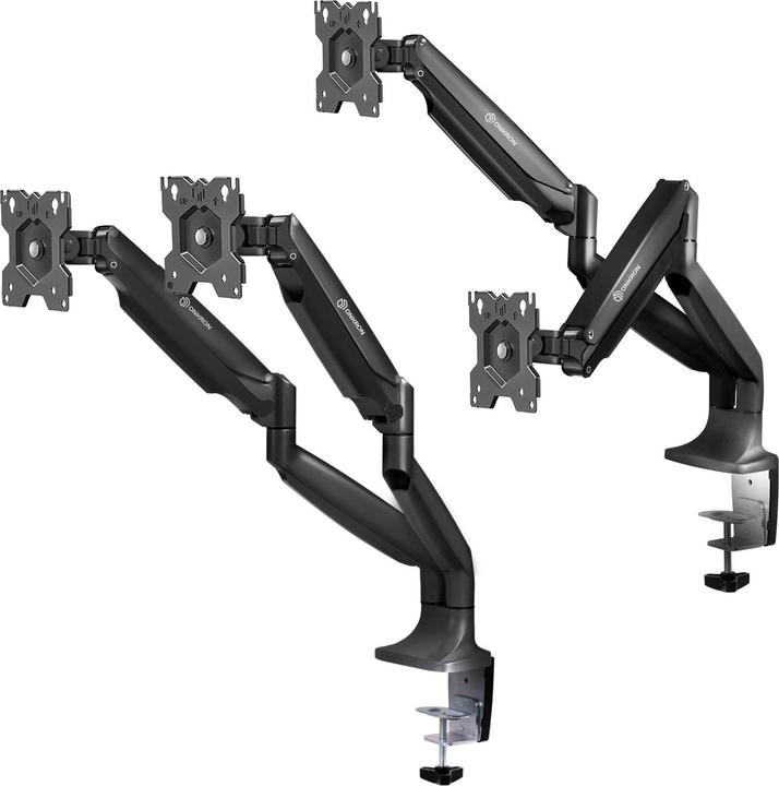 Actual product image Onkron Dual Monitor Stand for 13 to 32-inch LCD LED Screens up to 9 kg, Black (32", 9 kg)