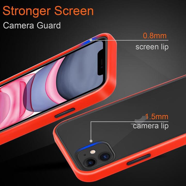 Actual product image Cadorabo Hybrid Matt Cover (Apple iPhone 11)