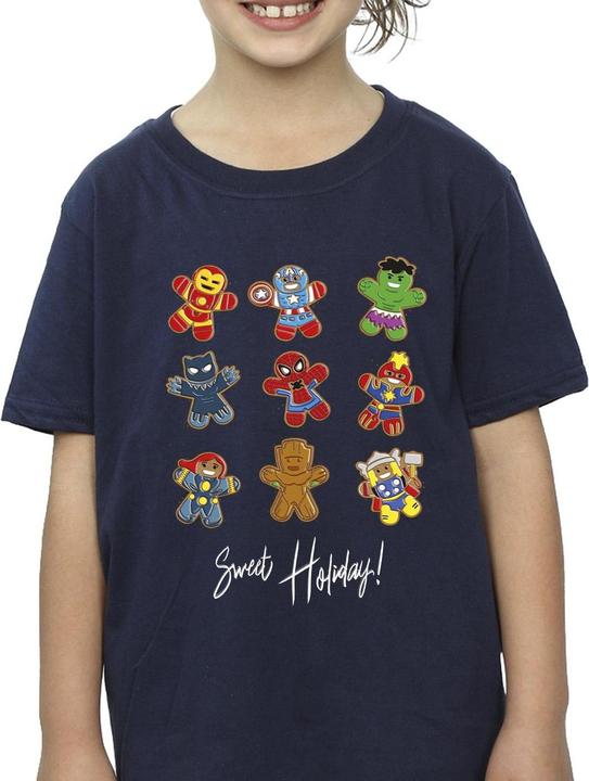 Immagine prodotto Gingerbread Avengers Maglietta Ragazze (152, 158)