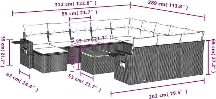 Produktbild vidaXL Sophie