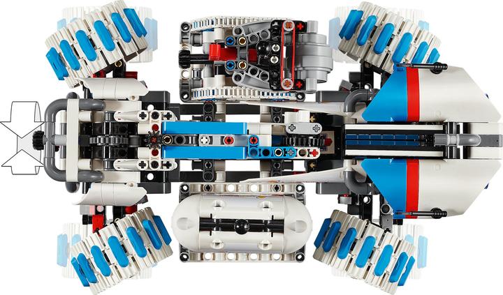 Produktbild LEGO Lunar Outpost Mondrover-Raumfahrzeug (42211, LEGO Technic)