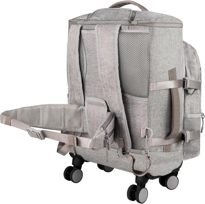 Image du produit Normani Reisetrolley mit kleinem 8L Rucksack und Hüftgurt - 9887 (47 l)