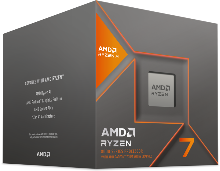 Produktbild AMD Ryzen 7 8700G (AM5, 4.20 GHz, 8 -Core)