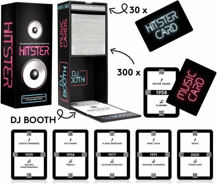 Actual product image Asmodée Hitster - Music Card Game (English)