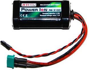 Actual product image Jeti Receiver battery model Power Ion 3100 2S1P (7.20 V, 3100 mAh)