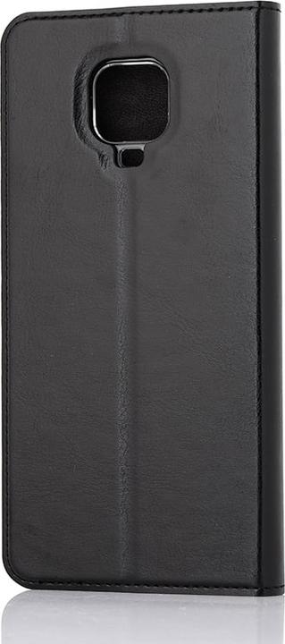 Produktbild Wave BookCase -suojakotelo, Xiaomi Redmi Note 9 Pro, musta (Xiaomi Redmi Note 9 Pro)
