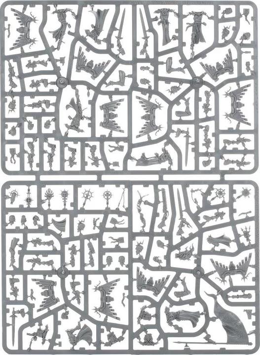 Actual product image Games Workshop Warhammer 40k - Adepta Sororitas Seraphim Squad (Plastic)