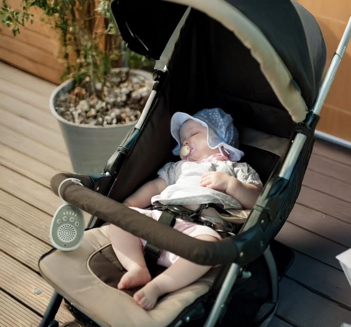 Actual product image Nuvita Audio Baby Monitor mit White Noise (Baby Monitor Audio, 300 m)