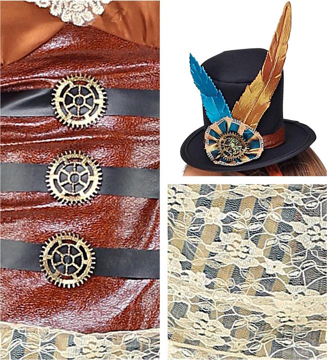 Actual product image Widmann Steampunk Lady Eudora (L)
