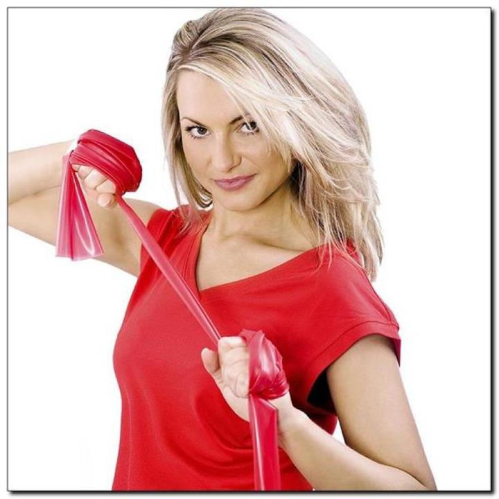 Produktbild HMS FB01 ROT 1,2 x 50 x 2080 mm TRAININGSBAND (2.08 m, Mittel)