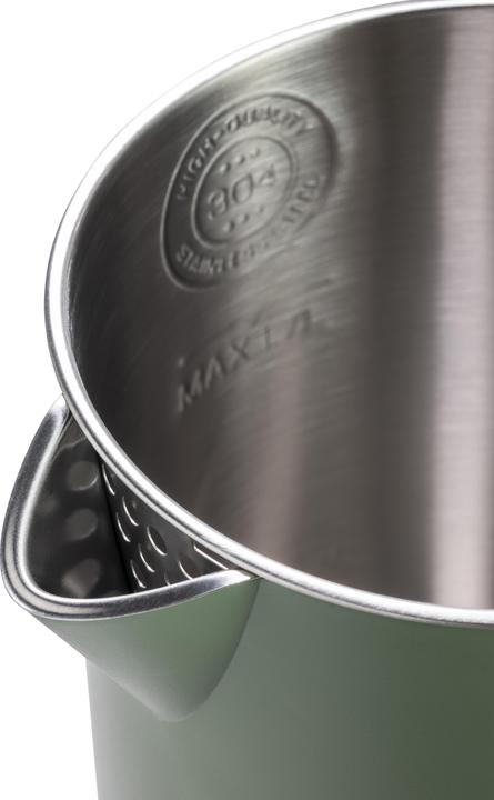 Produktbild Tognana Iridea, kabelloser Wasserkocher 1,7 l, Kunststoff-Edelstahl, grün (1.70 l)