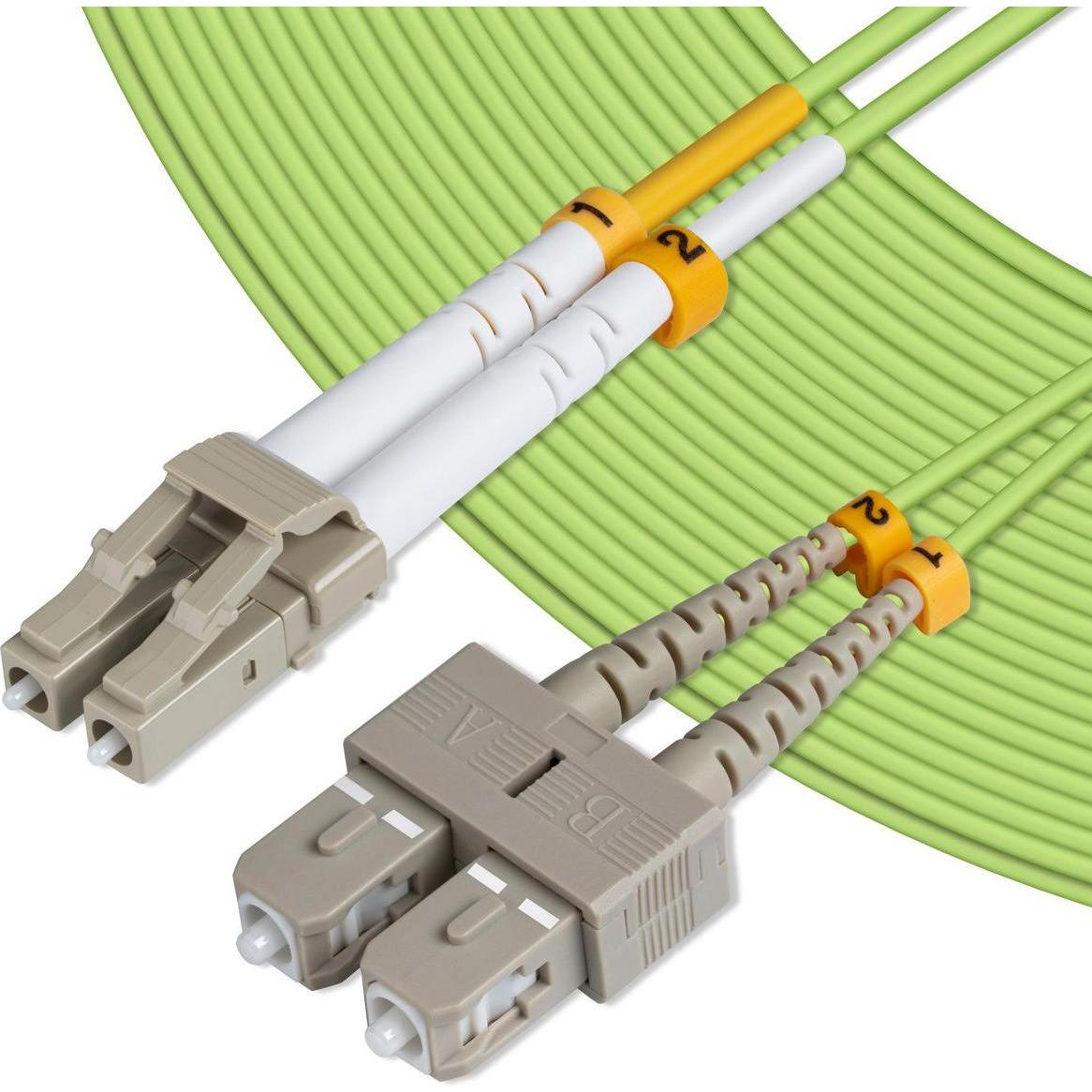 Thumbnail - MicroConnect LC/UPC-SC/UPC 20m OM5 (20 m), Netzwerkkabel